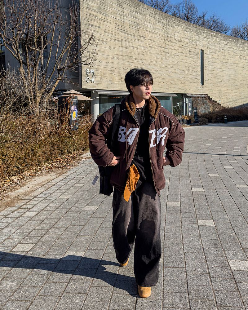 Izek Corduroy Padded Jacket 2C