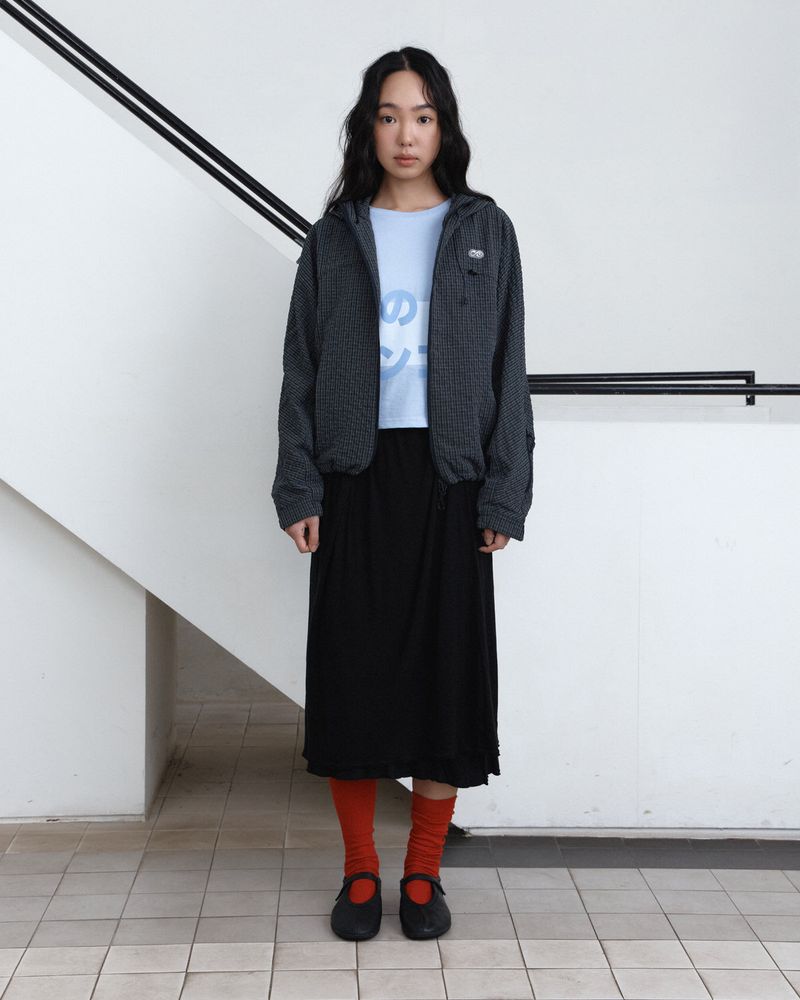 Plaid Light Tech Wind Jacket