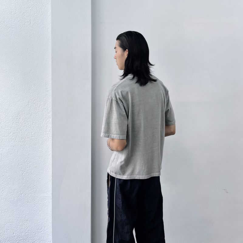 Cool Haze Curved Seam Tee