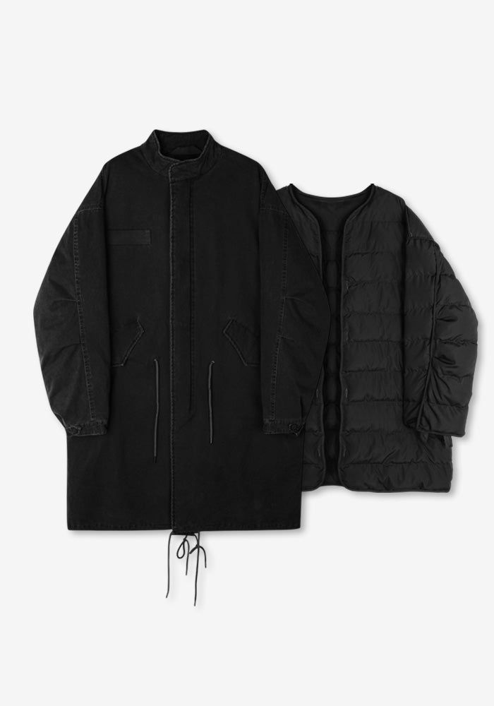 WT Aging Pigment Cation Long Padding Parka