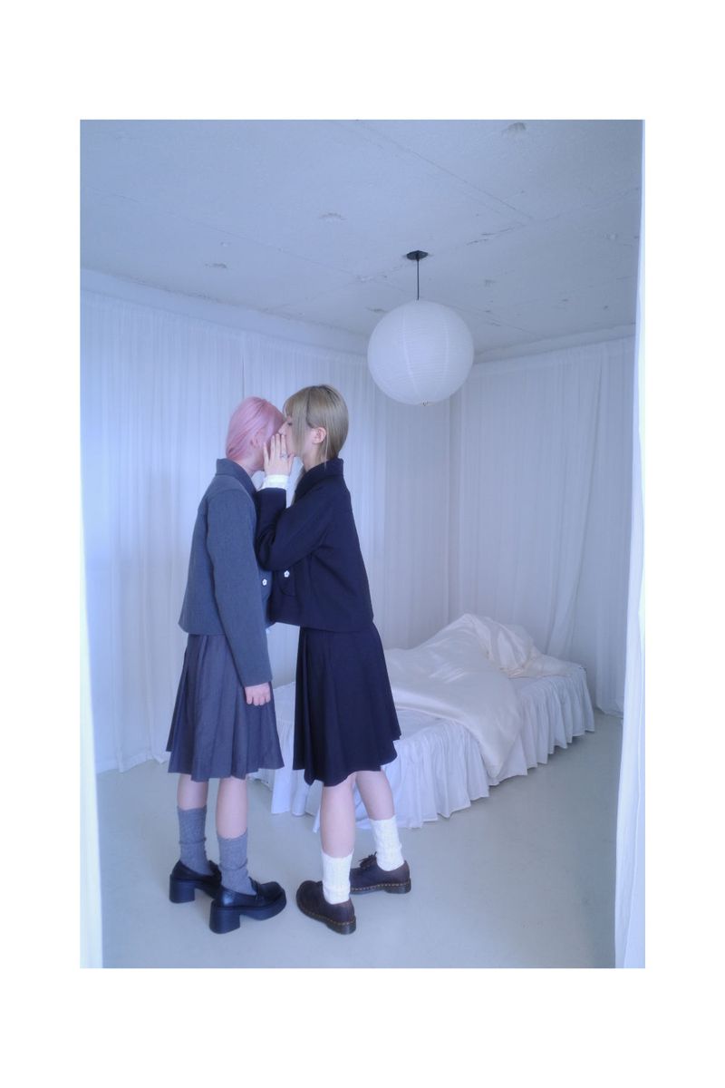 Mio flower button Jacket (2color)