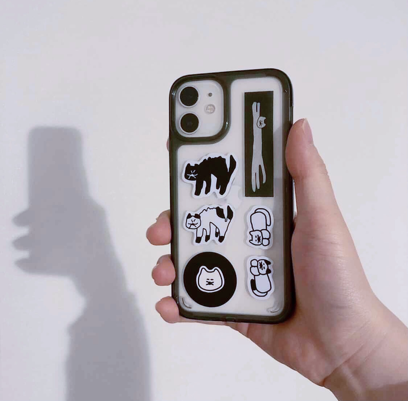 susstore（ソスストア）の「キャッツデイ シールステッカー (2セット)（スマホグッズ/小物）」