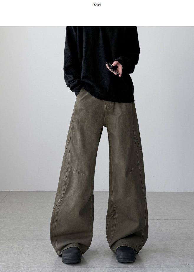 Gallua Peach Wide Pants