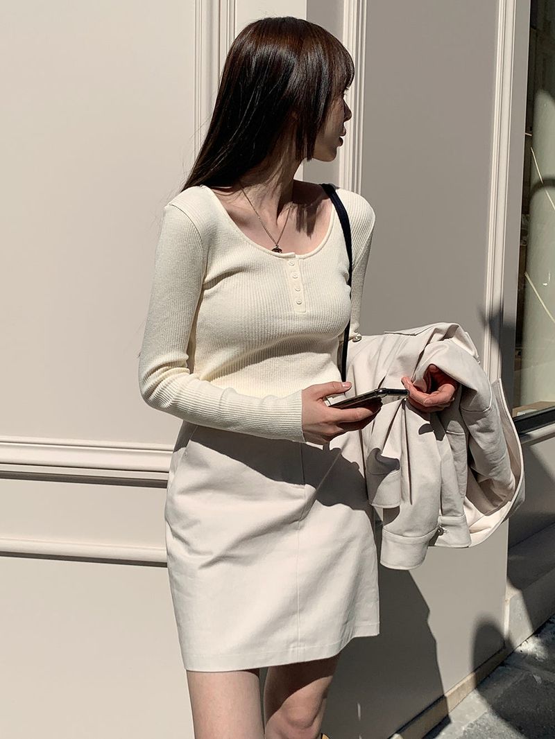 [MADE] Rielo cotton mini skirt