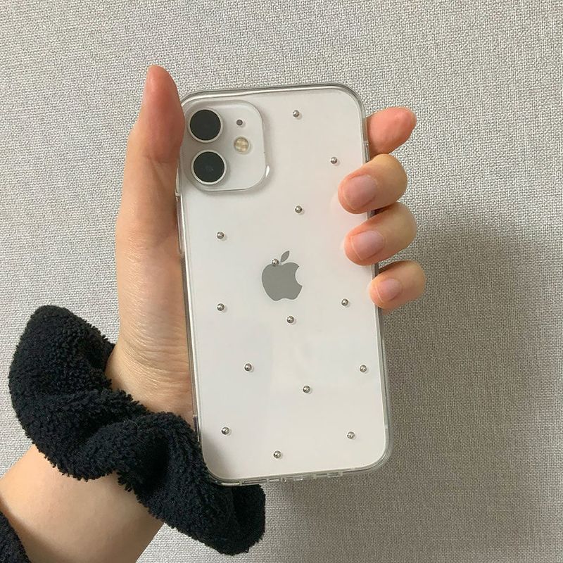 [MADE] Silver Dot Resin Case