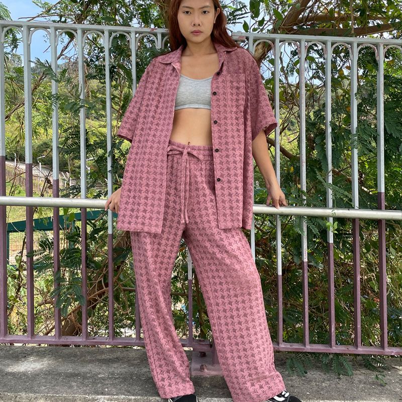 INDI PINK KNIT SHIRT