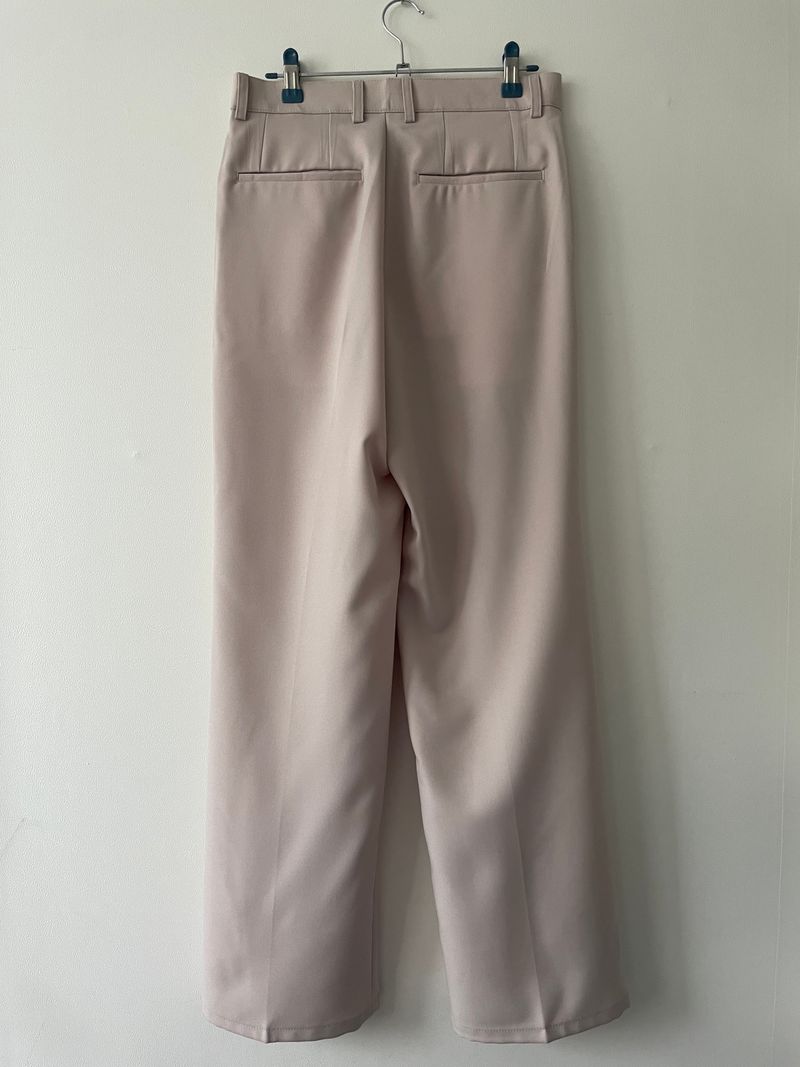 Autumn mute set up wide pants