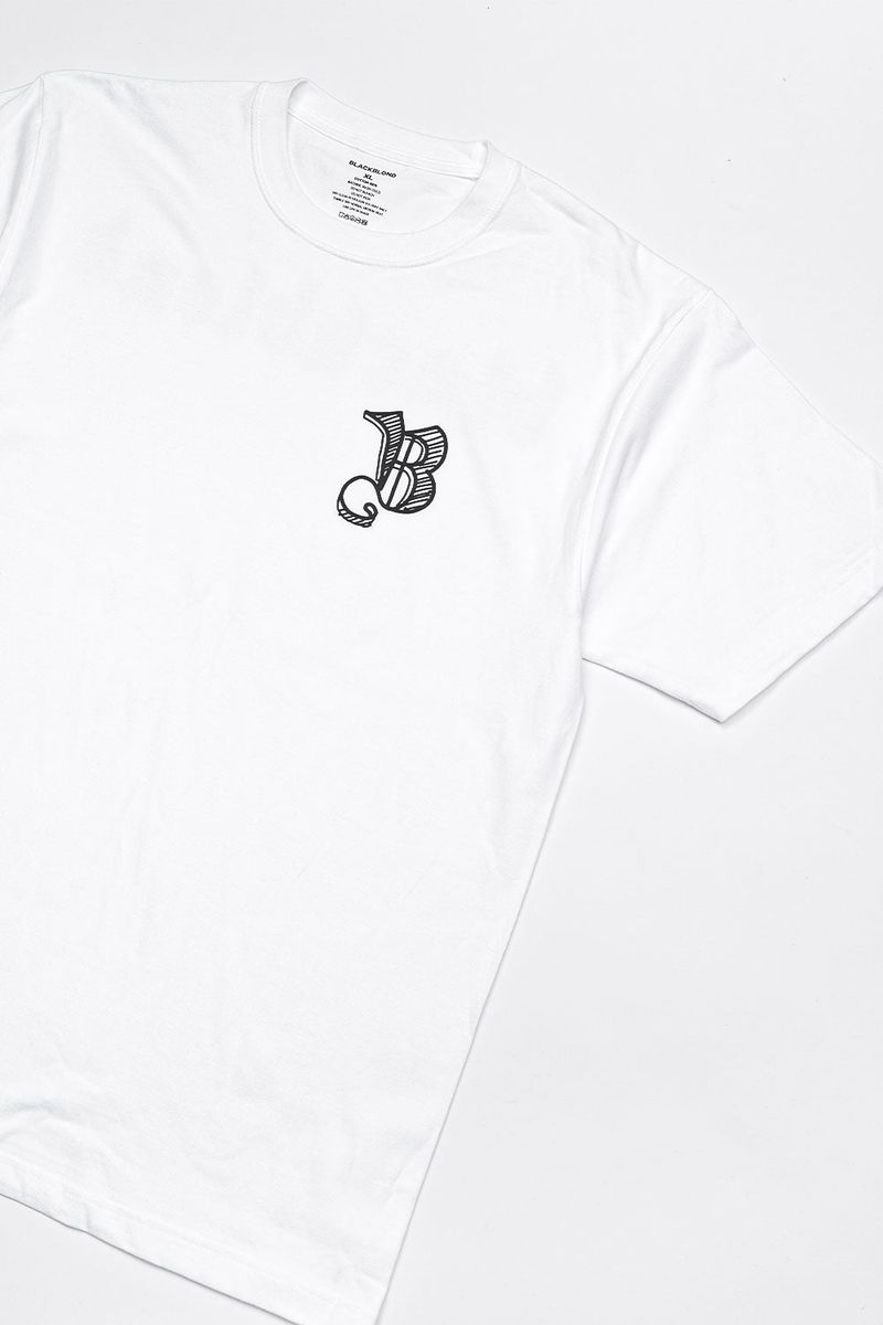 BBD Sketch Logo T-Shirt (White)
