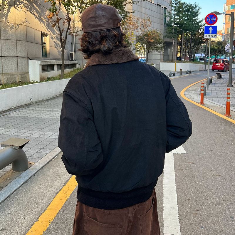 Oversized Out Pocket Wool Jumper