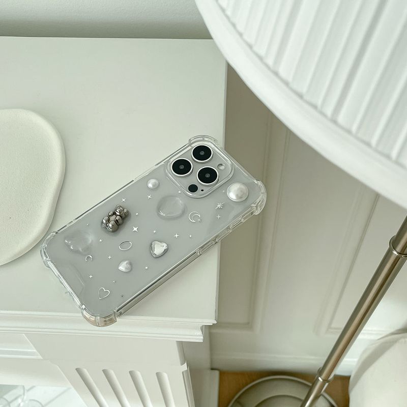 [made]silver bear ver resin case 