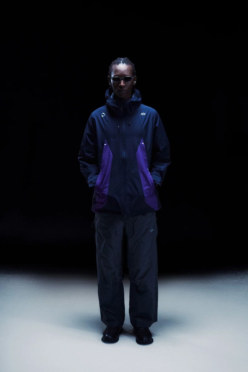NīNEpointNīNE（ナインポイントナイン）の「DAY 3L SHELL JACKET - NAVY （Jackets/Outerwear）」
