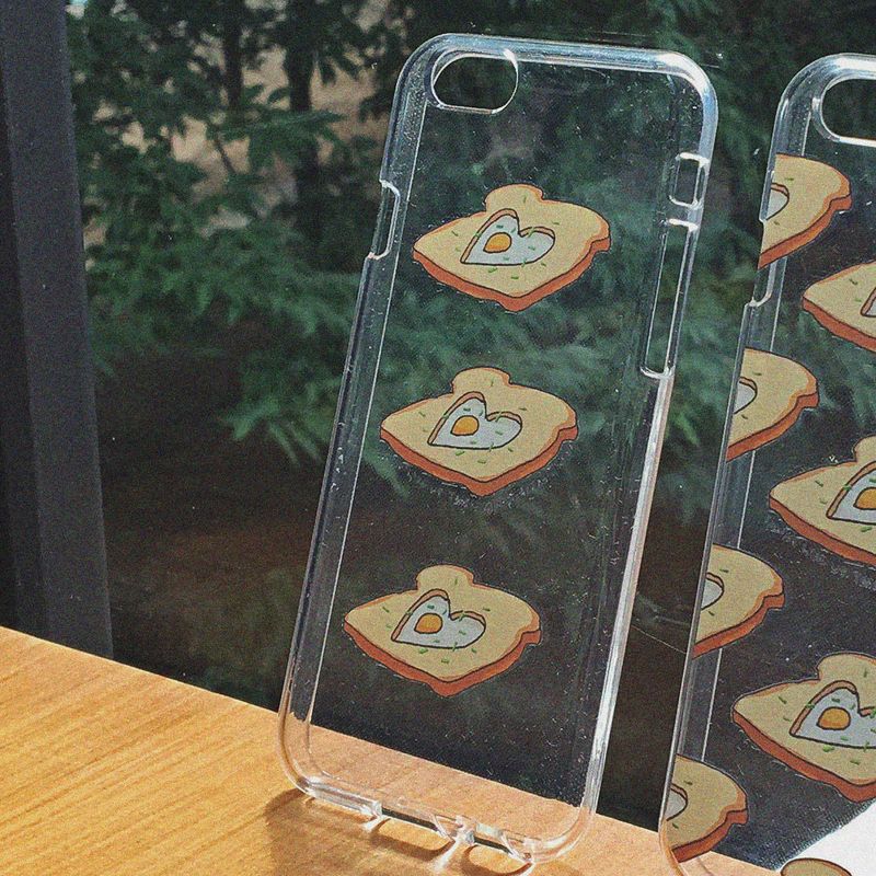 サニーサイドアップトーストiPhoneケース