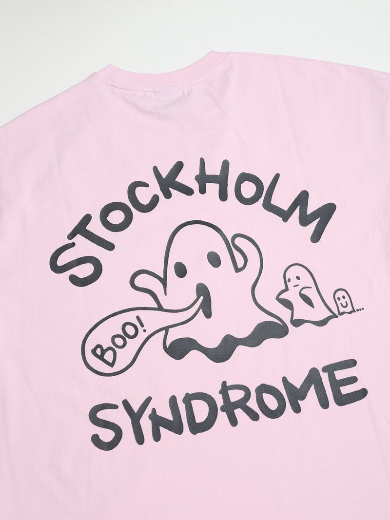 ゴーストTシャツ - ピンク