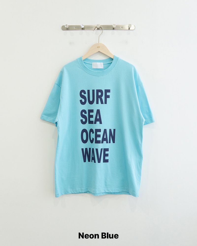Mix Printing Short Sleeve T-shirt