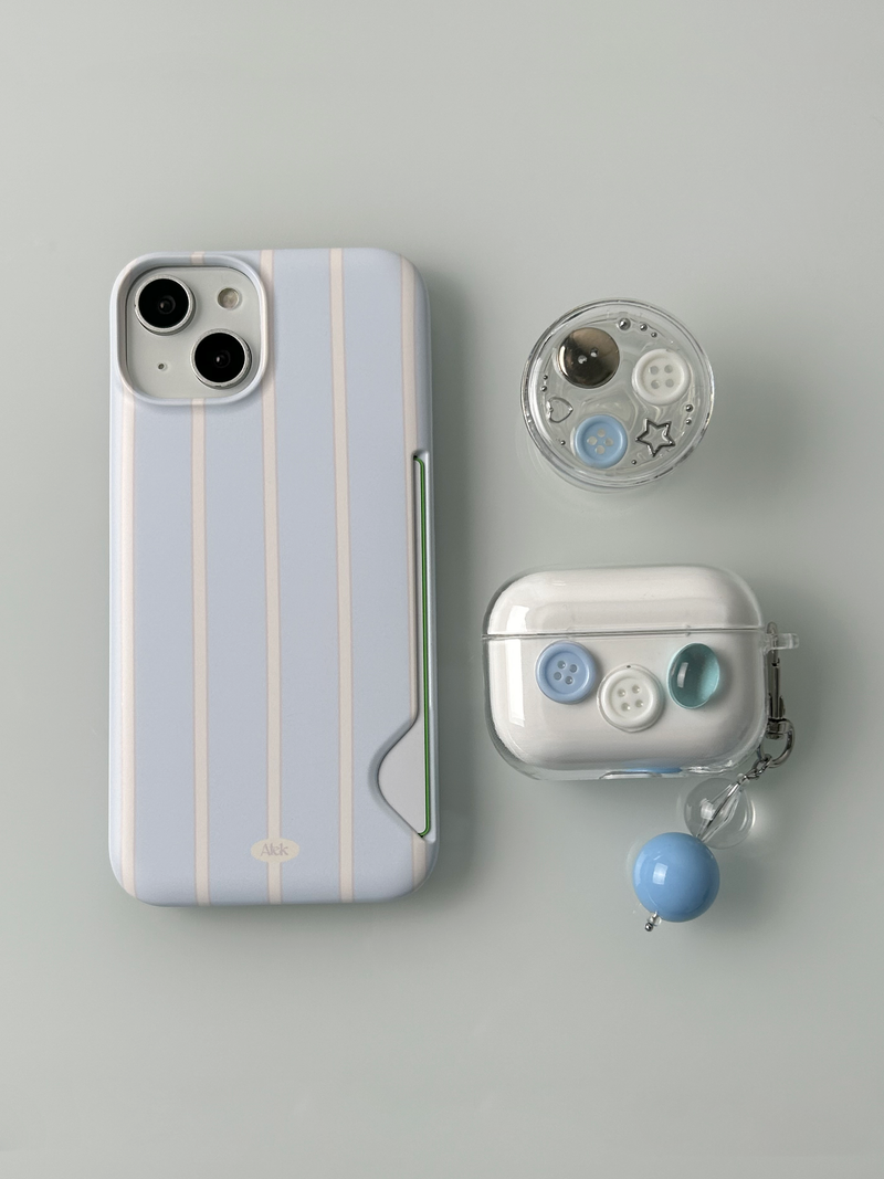 Milk Button AirPods 4 Case(3color)