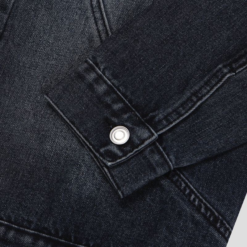 Sculp Crop Western Denim Jacket (No.848)