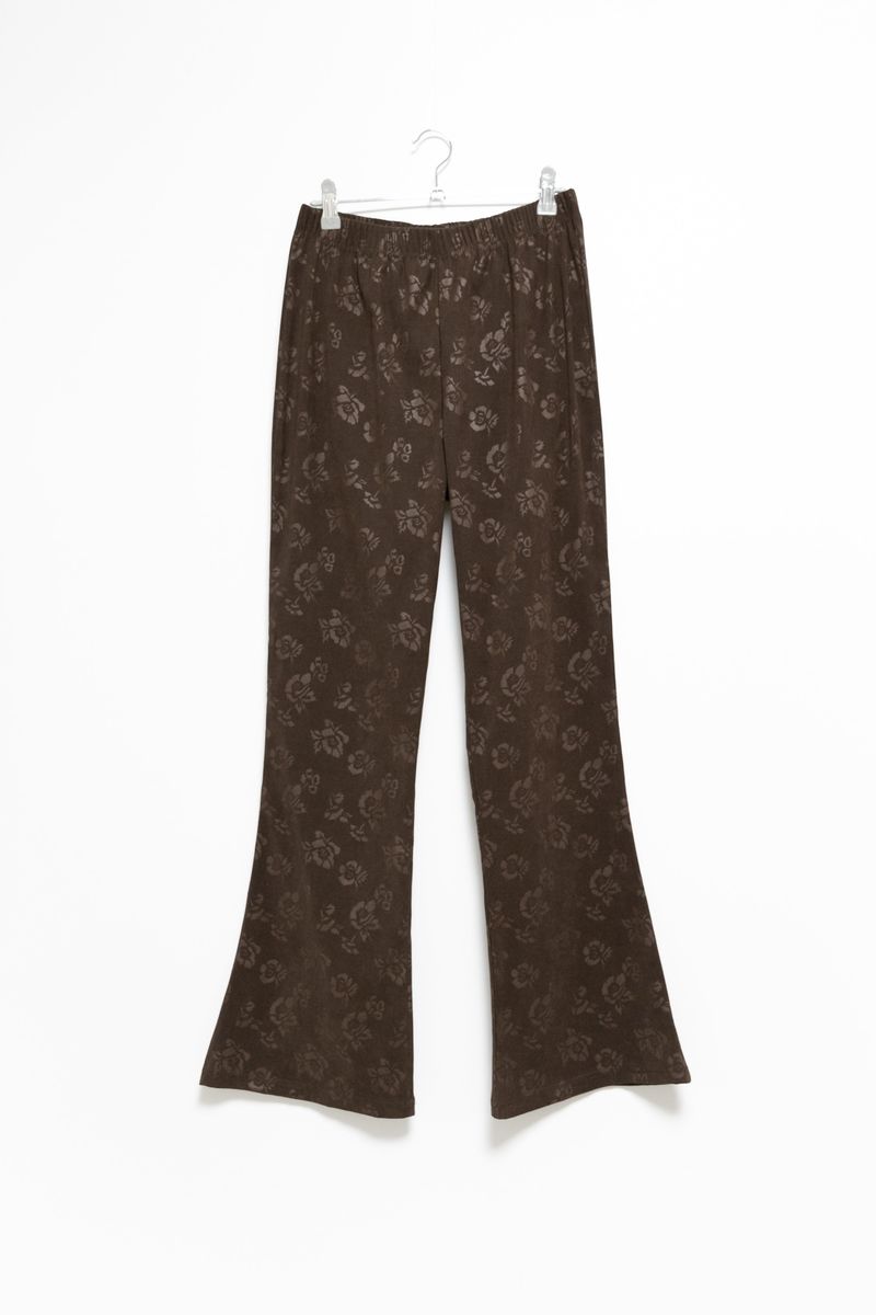 rose slim boot-cut banding pants(2colors)