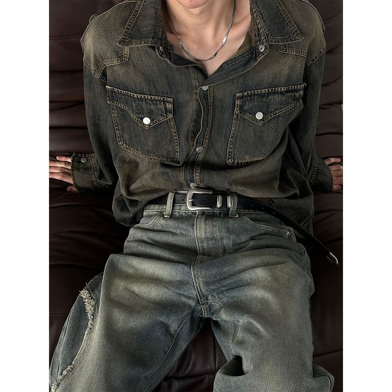 LAURANT（ロラン）の「[F/W] Slab western denim shirts（Tops）」