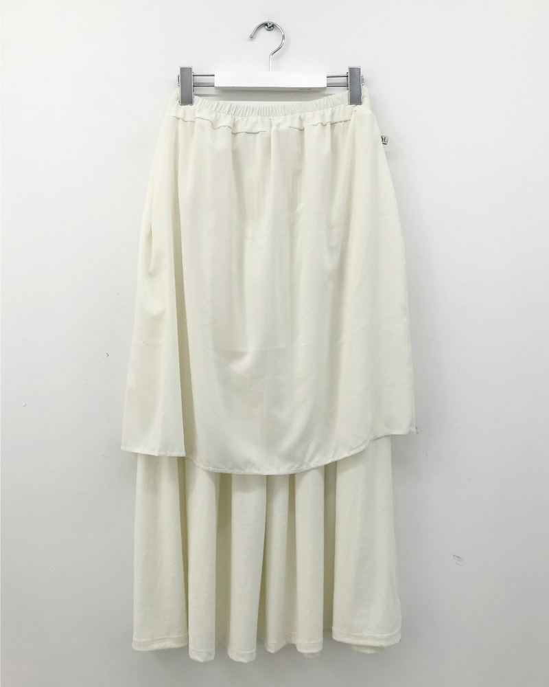 Sor Shirred Long Skirt (4color)