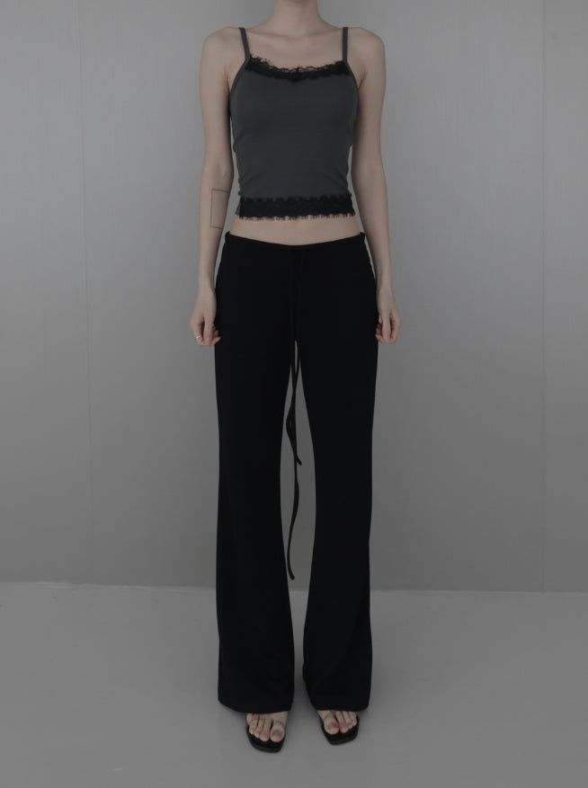 Airy Low Bootcut Pants