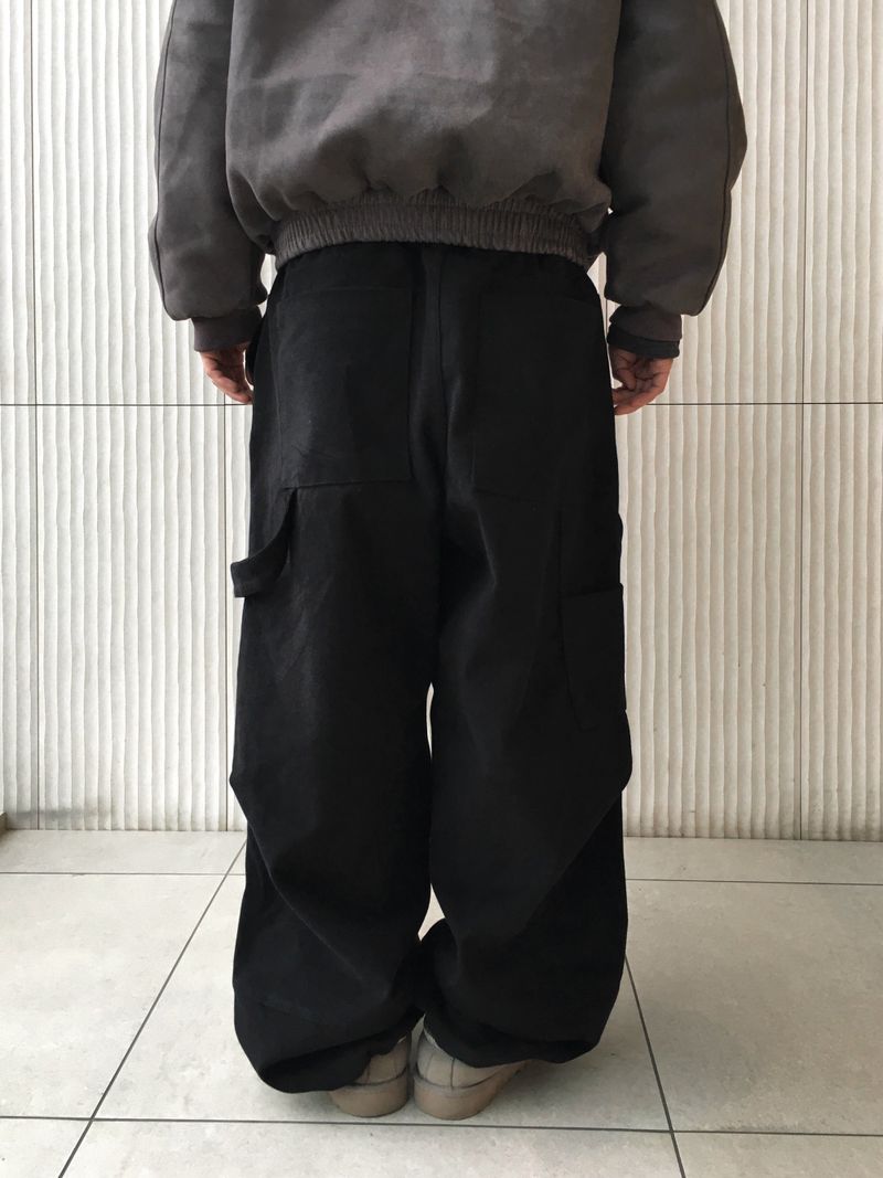 Clip double-knee carpenter pants 3C