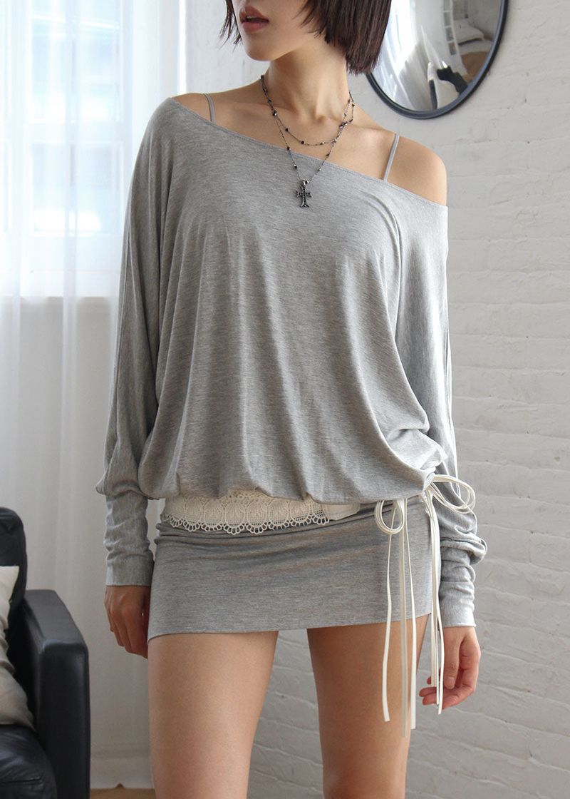 LACE LEATHER BELT