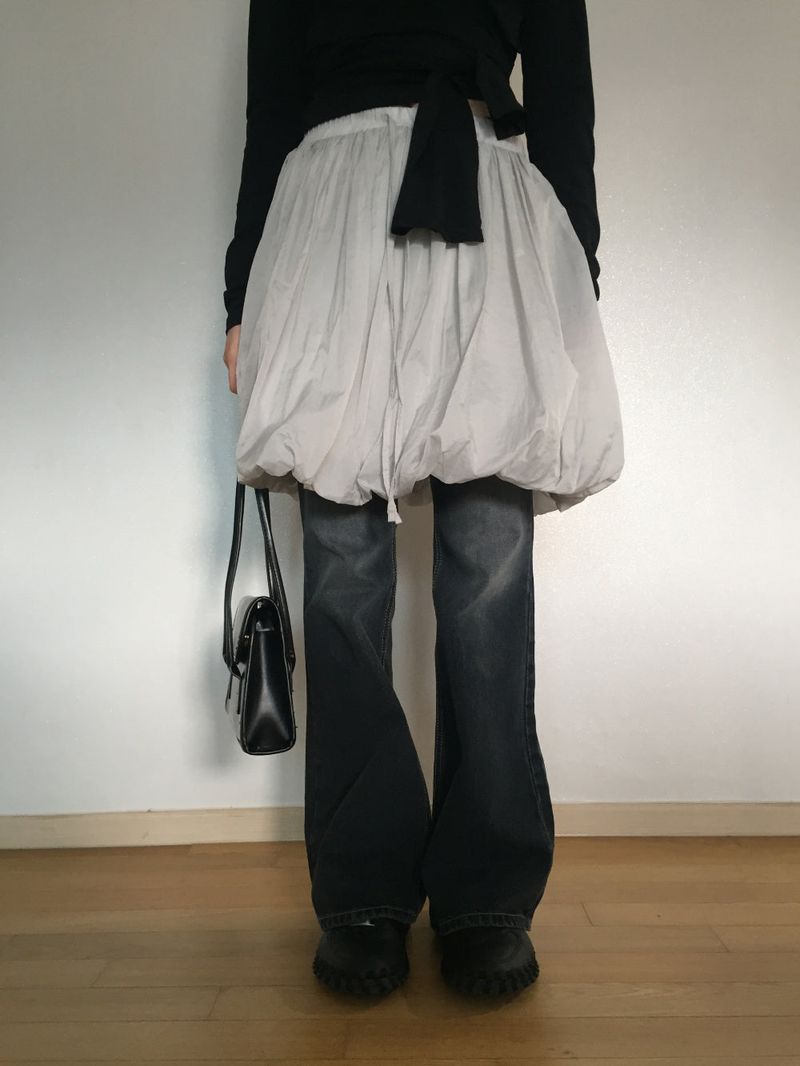 Grashy Bootcut Denim Pants