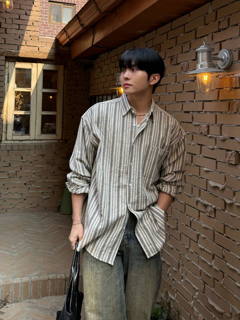 Settle stripe shirt