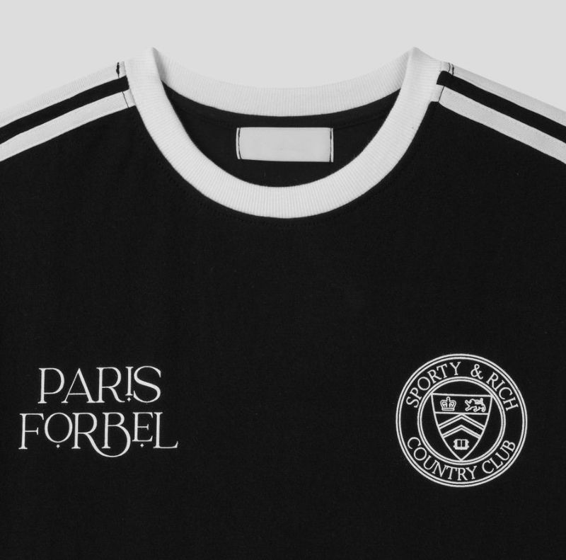 (M's) Paris Muscle Fit Ringer T-Shirt 26SS-006