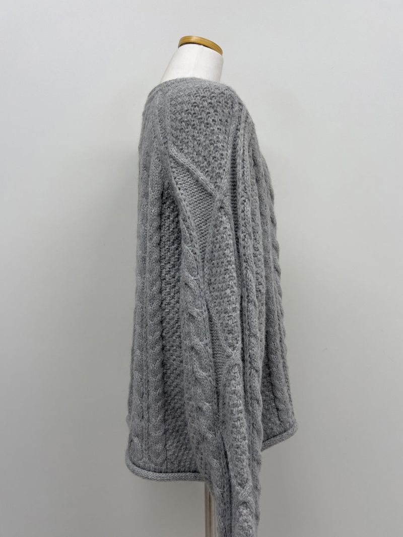 Rolling Cable Overfit Knit