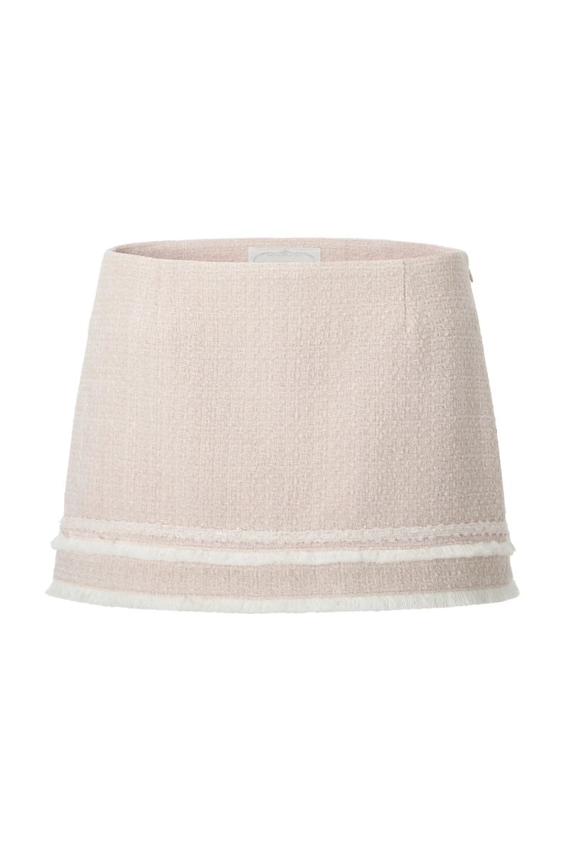 Carrie tweed skirt - pink