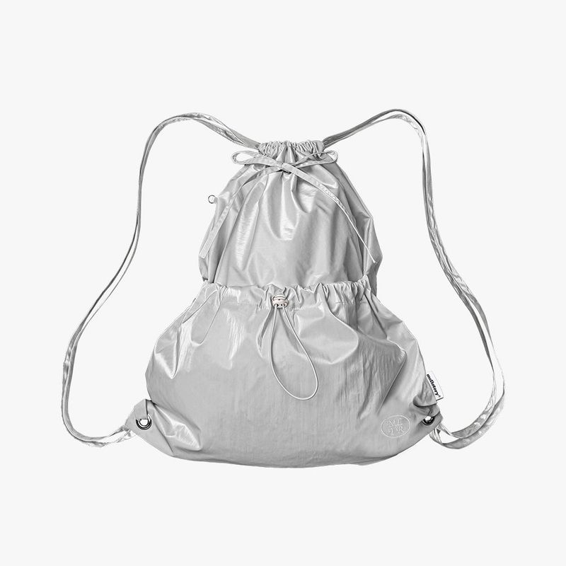 mellotory（メロートリー）の「METALIC STRING BAG (SILVER)（Bags）」