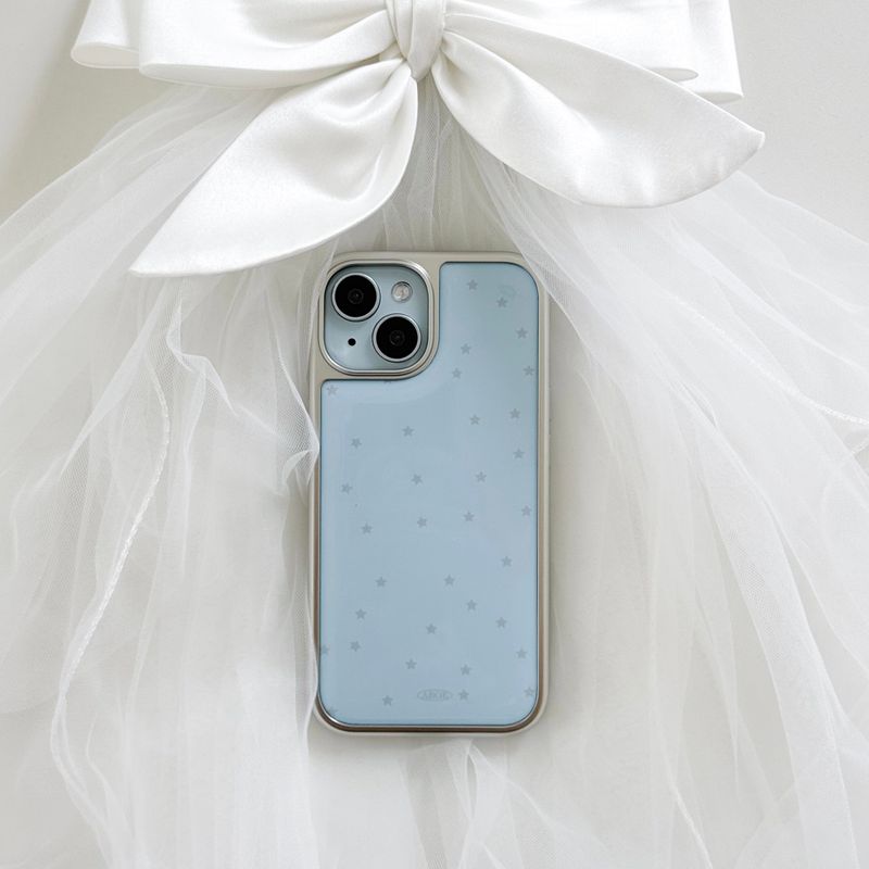 BLUE STAR Silver Epoxy Case