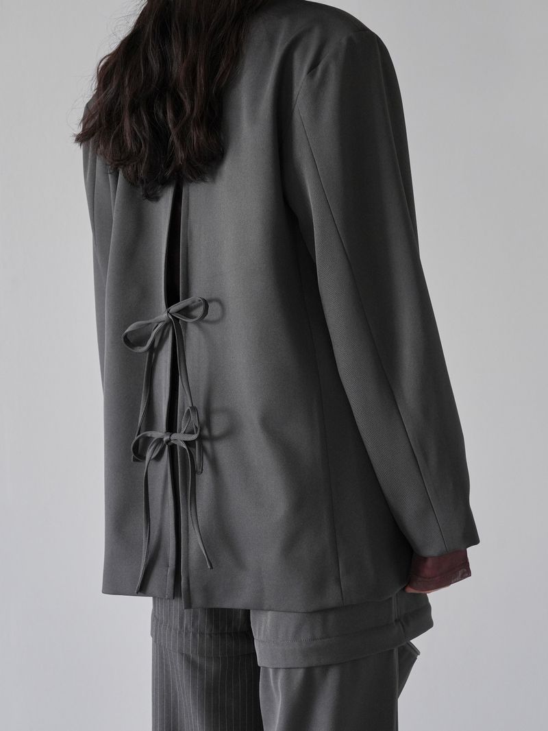 many ribbon jacket
