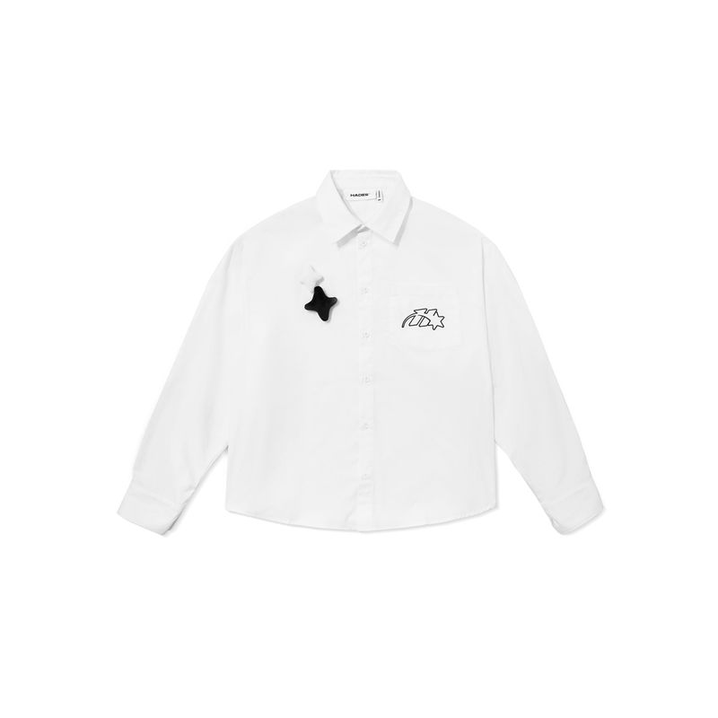 HADES（ハデス）の「HADES WHITE ASTRAL SHIRT（Tops）」