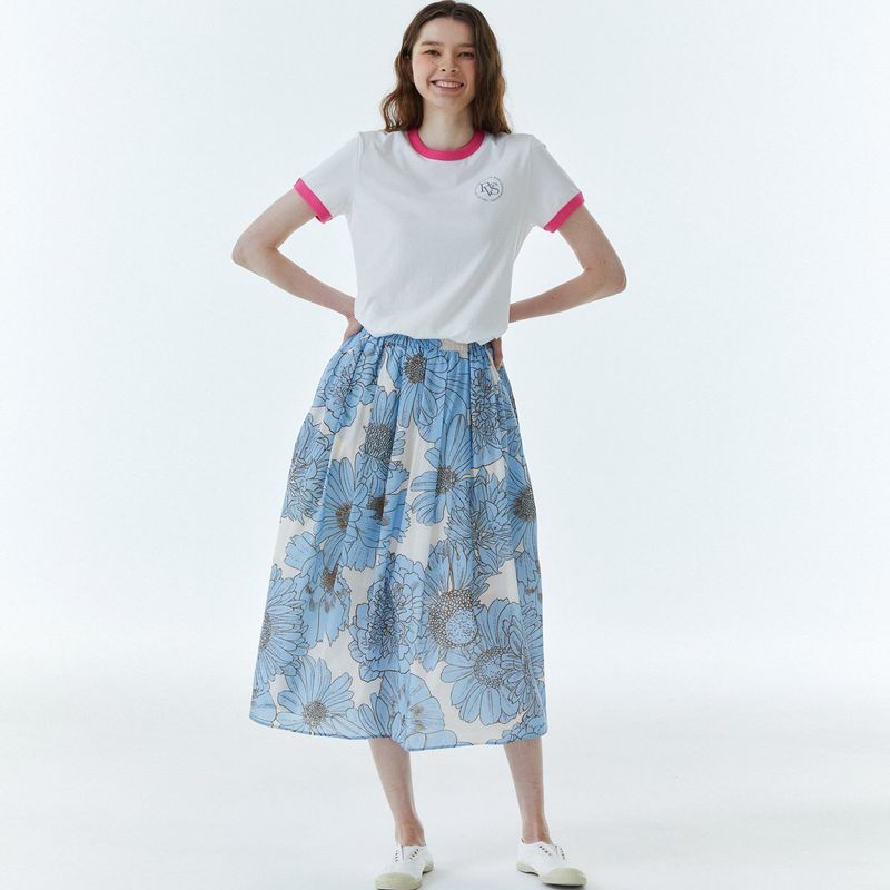 RVS Ringer T-Shirt Pink