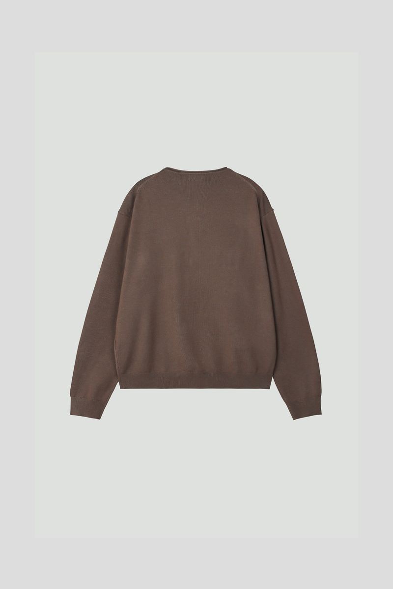 Milla Round Knit Cardigan (3color)