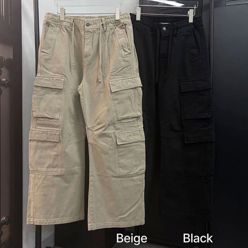 Cotton 4pocket cargo pants(2color)