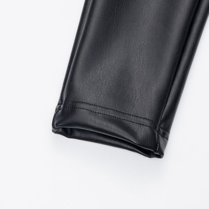 Faux leather leggings