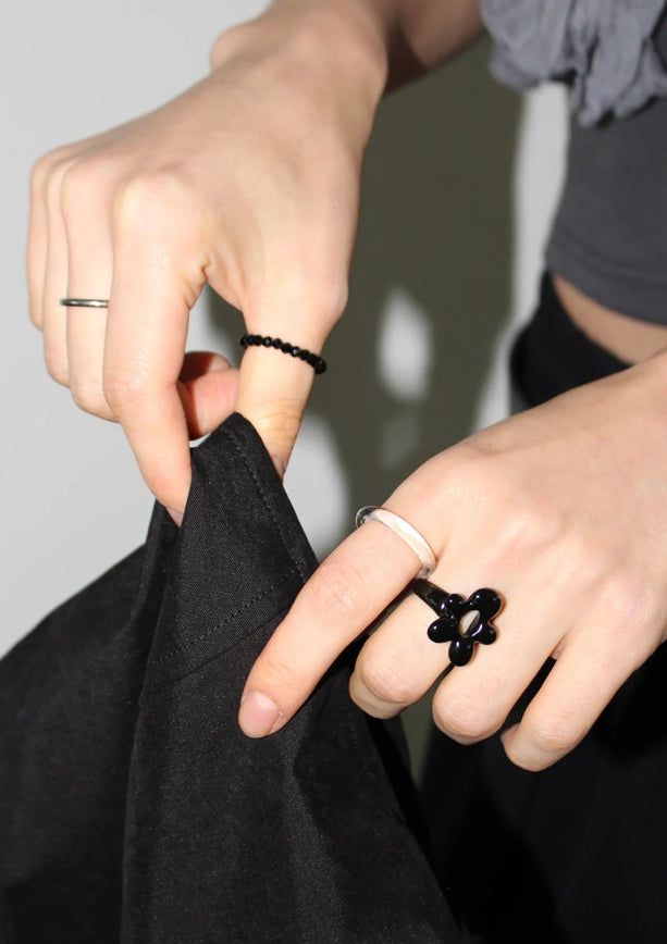 AAKE（アケ）の「[4-SET] PETAL OBJECT RING（Accessories）」