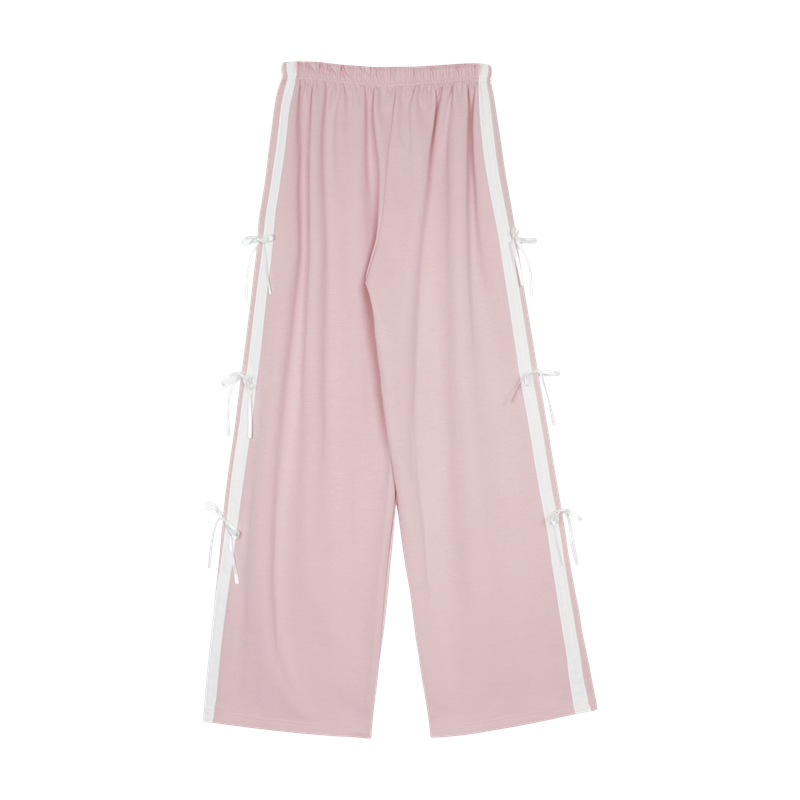 RIBBON TRACK PANTS (2 COLORS)