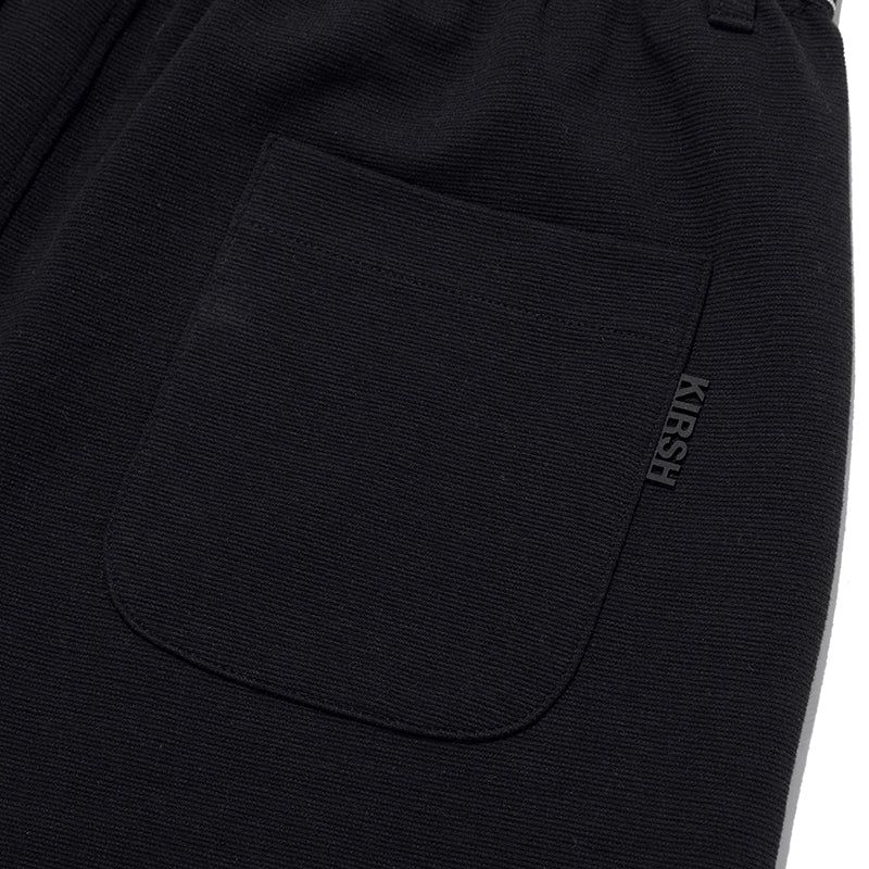 DOODLE CHERRY HALF LENGTH BANDING PANTS [BLACK]