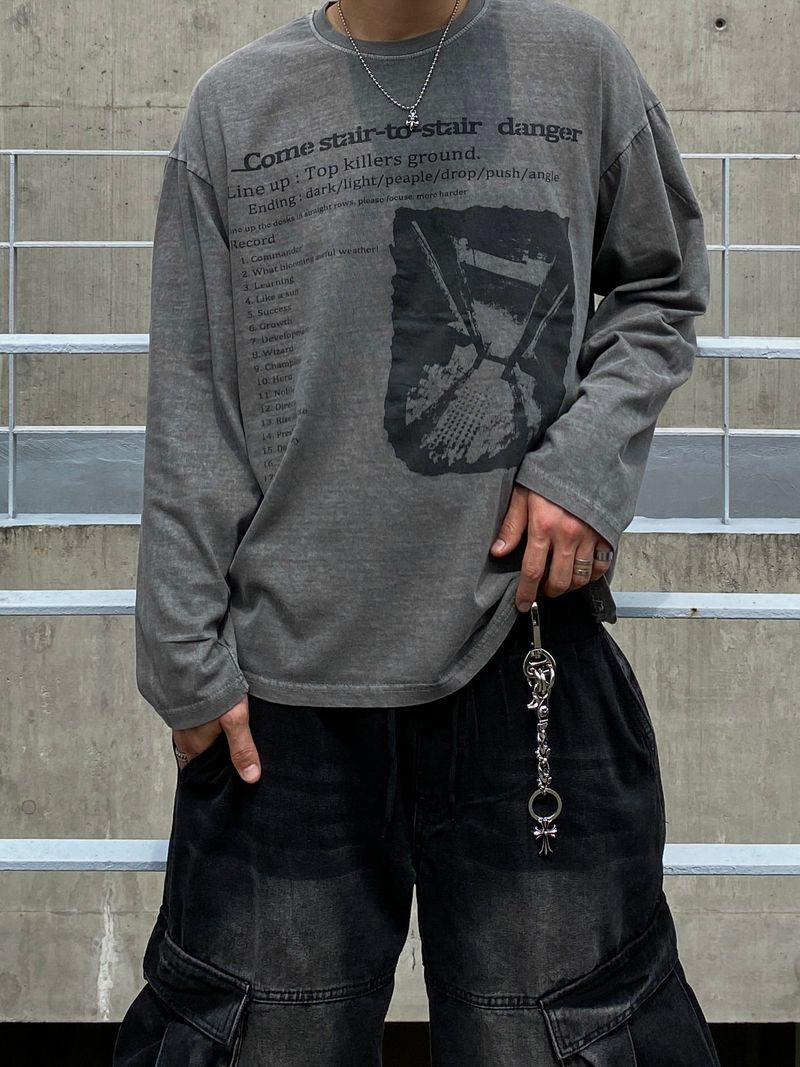 SSROOM（エスエスルーム）の「Daina Pigment Long Sleeve T-Shirt 3C（Tops）」