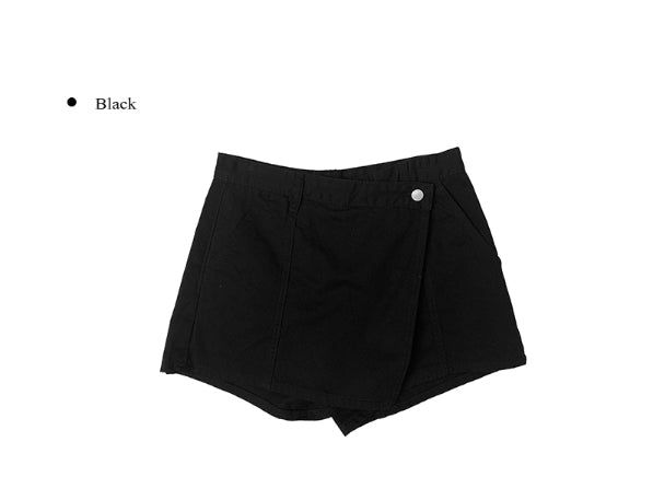 Bona Cotton Wrap Skirt Short Pants