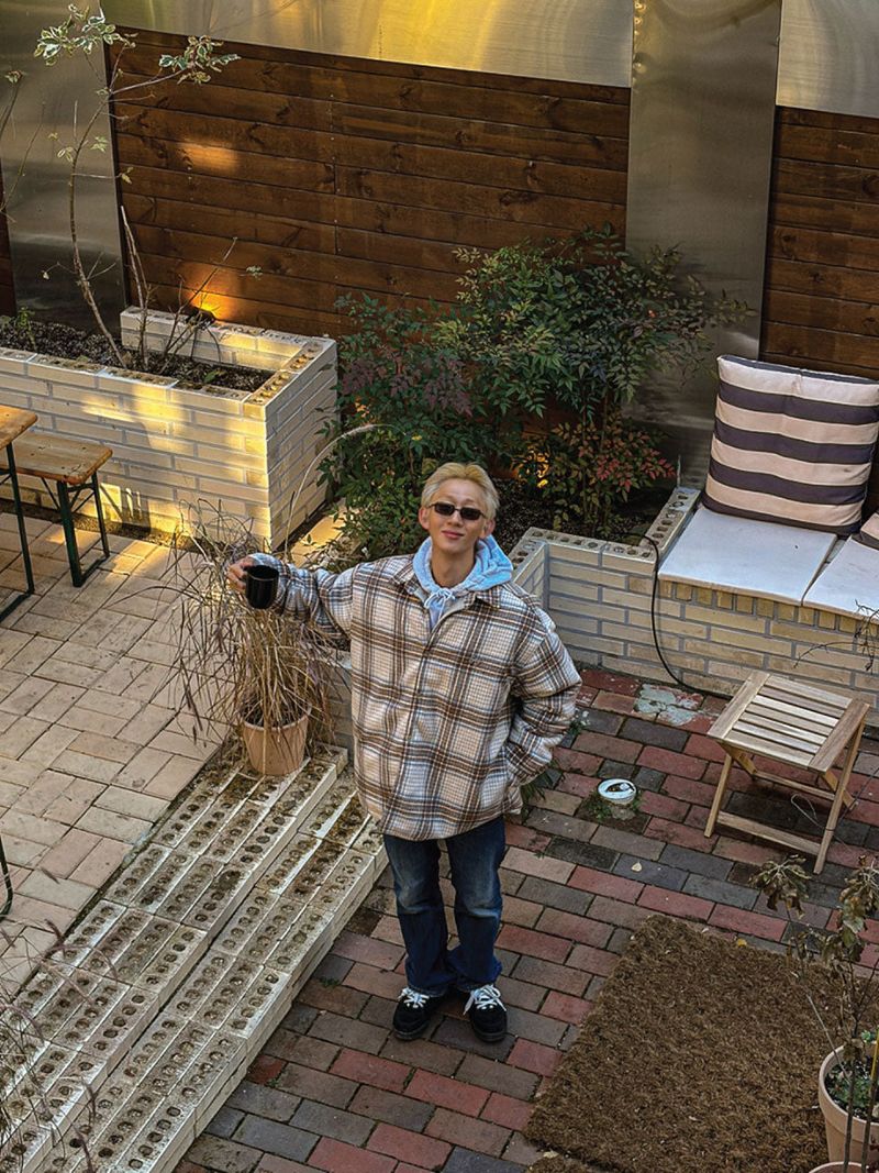 WOOL CHECK PUFFER SHIRTS