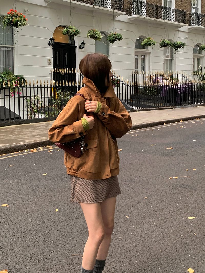 [MADE] Lilton Leather Suede Blouson