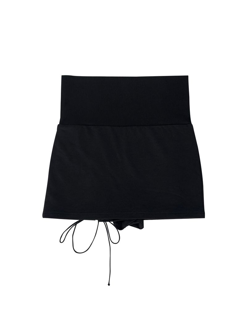 side eyelet skirt pants