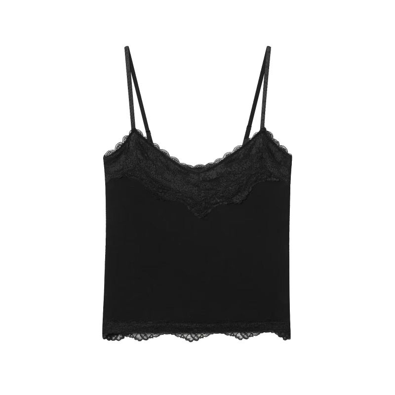 Yena Lace Trim Cami Top