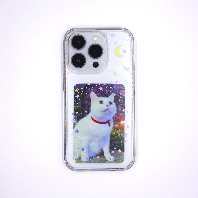 【MADE】Snow starlight Jelly hard Phone case