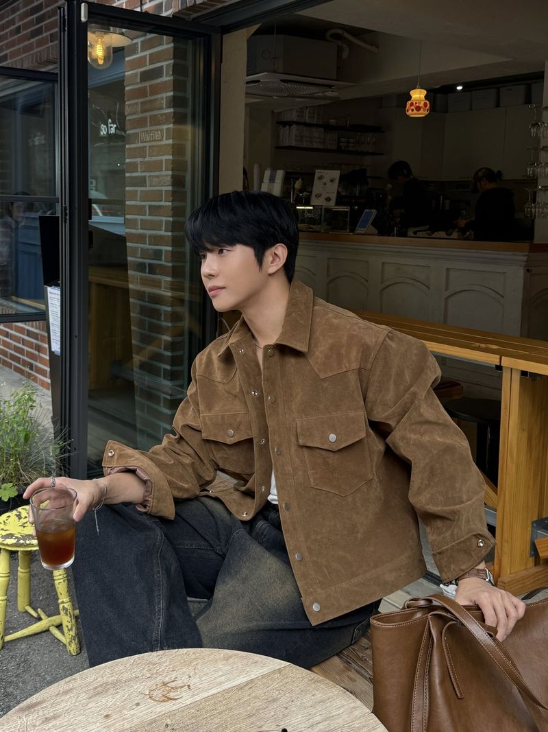 Tony western cropped suede jacket